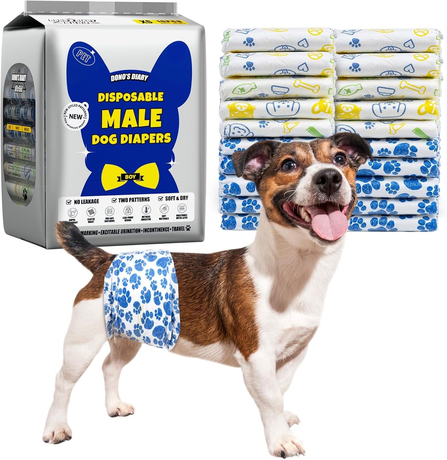 Dono Male Diapers 10pc