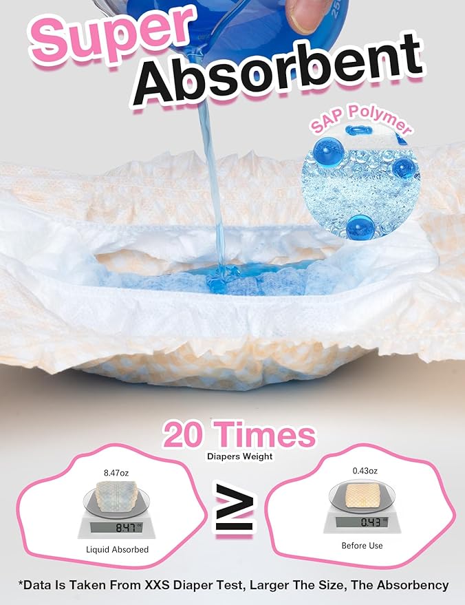 Dono's Female Diapers 10pc